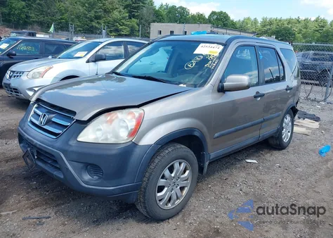 2006 Honda Cr-V Ex from USA, damaged, VIN SHSRD78866U438328